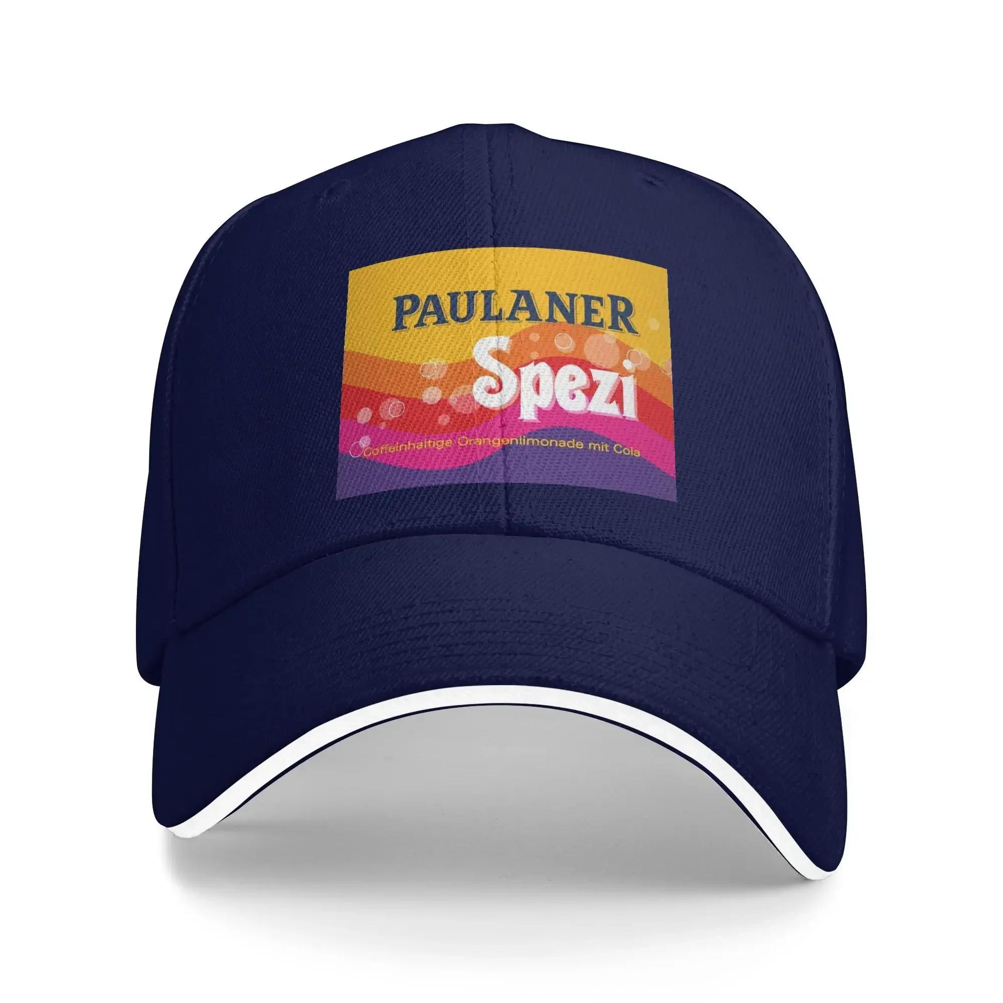 

Summer Paulaner Spezi Baseball Cap Outdoor Sport y2k Funny Custom Logo Sun Trucker Hat Men Women High Quality Baseball Caps One Size
