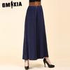 GMXIA Women's Fashion Casual Solid Color Print Pants & Capris