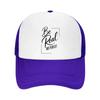 Be True Not Perfect Lettering Mesh Baseball Cap Casual Hat Outdoor  For Womens Unisex FeUnisex