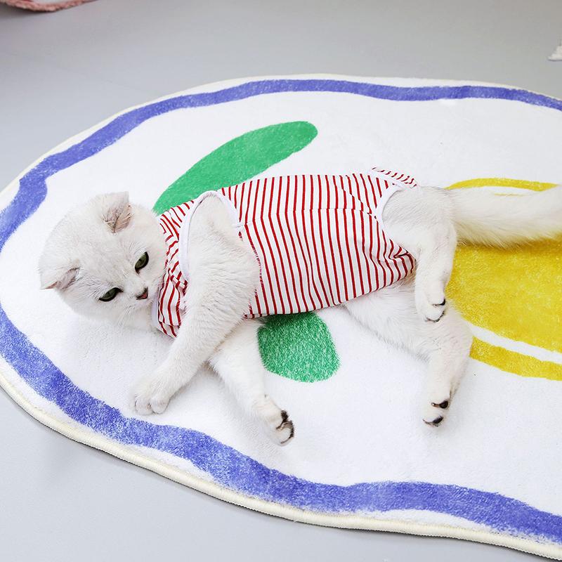 Cat Anti-licking Sterilization Suit Puppy Clothes Breathable Kitten Surgery Suit Weaning Pet Body Strap Vest roupa para