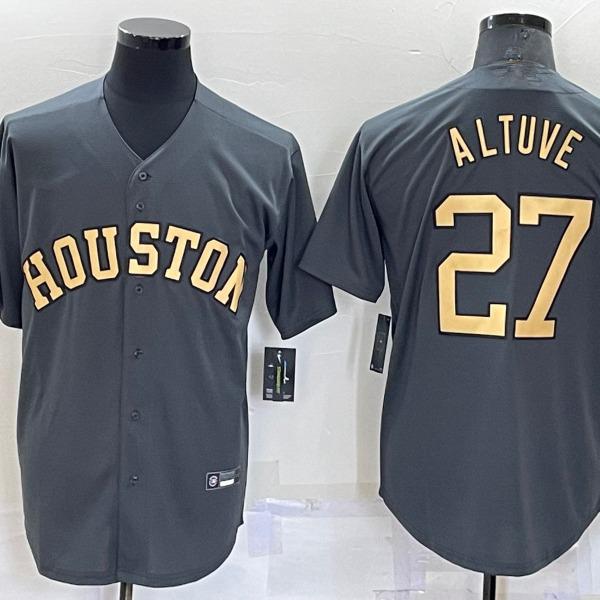 

2022 Astros #27 Altuve Elite Fan Baseball Jersey X-Large