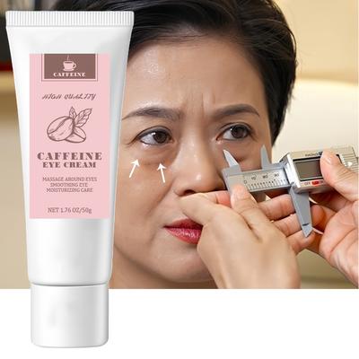 Caffeine Eye Cream for Dark Circles Puffiness Anti-Aging Treatment Hydrating Under Eye Cream with Caffeine for Women