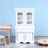 1:12 Dollhouse Miniature Decor Wood Display Cupboard Cabinet  Bookcase Bookcase