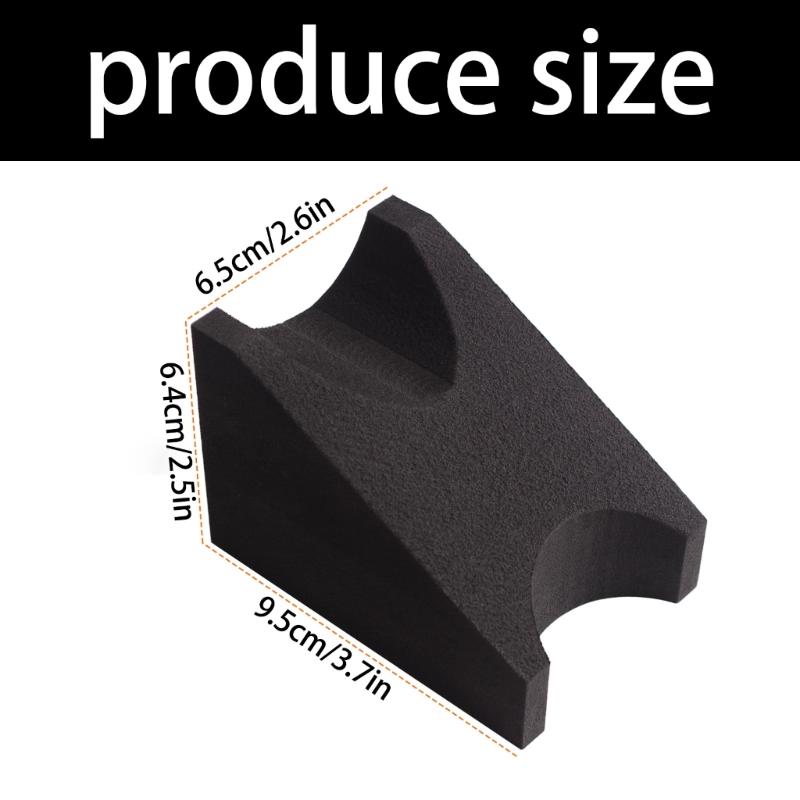 Podwójnej wysokości stojak podpierający szyjkę gitary z piankową konstrukcją do konserwacji i ćwiczeń instrumentu