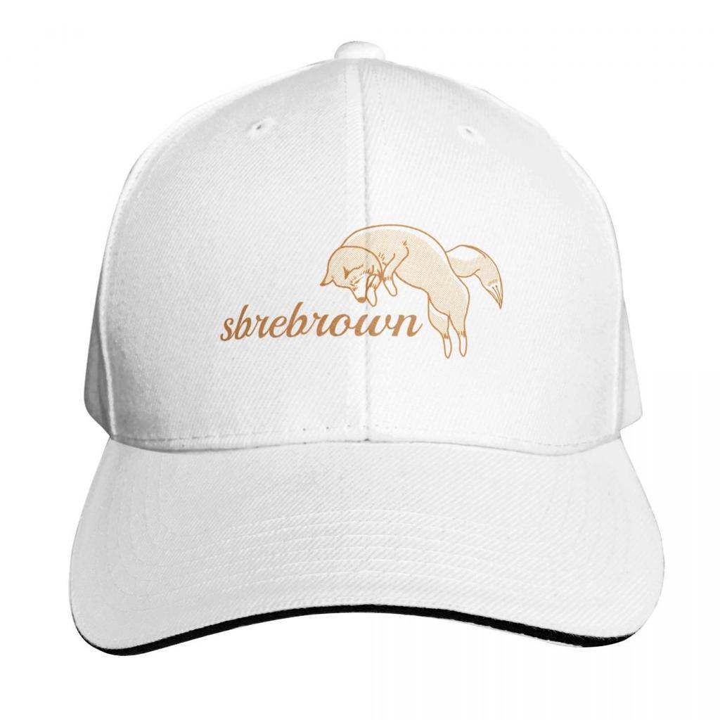 Sbrebrown Logo Baseball Cap Strapback Dad Hat Six Panel Structured Crown Sun Protection Upf 50