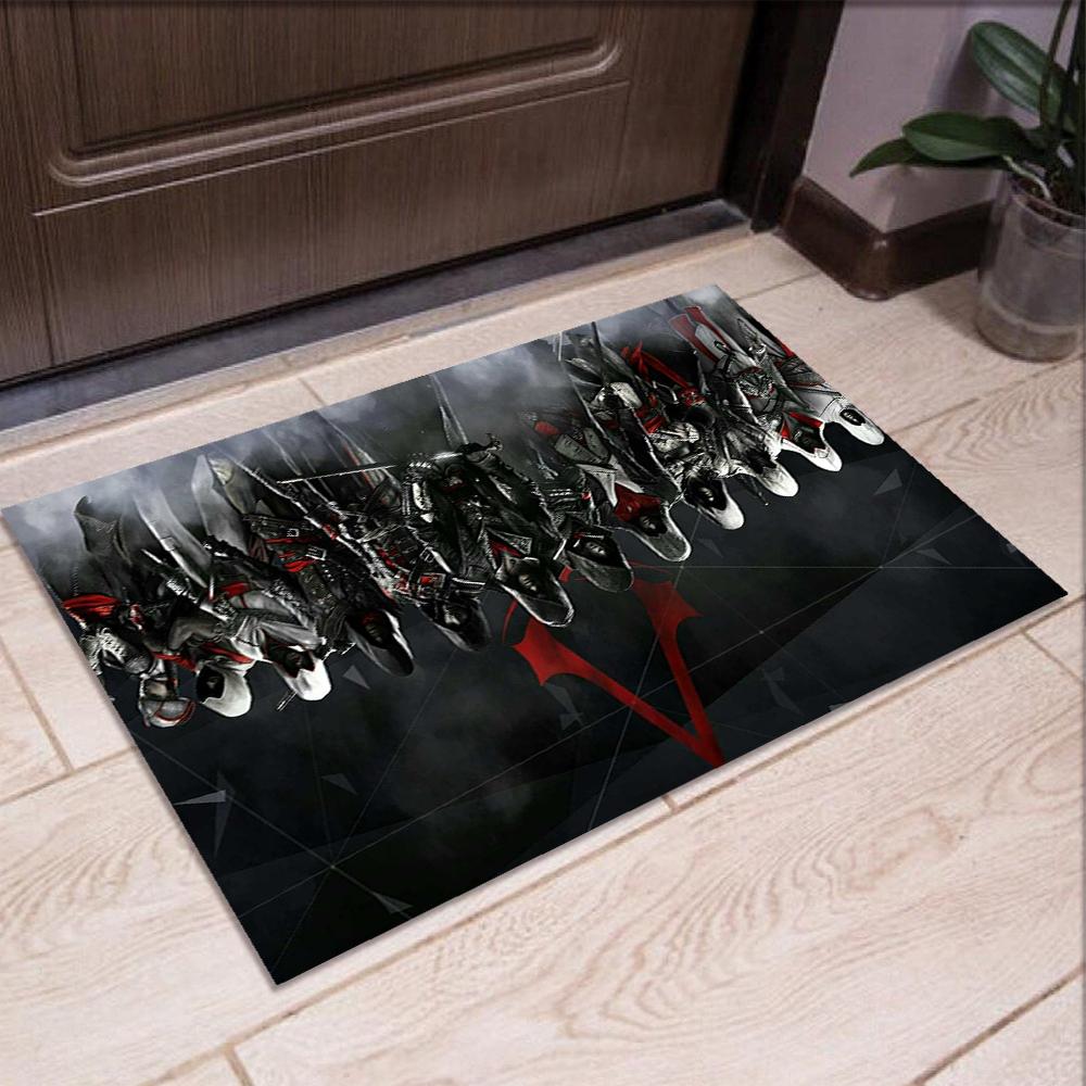 Assassin's Creed Printed Carpet,Rug,for Office Chair Living Room Bedroom Kitchen Room Decor Gifts.