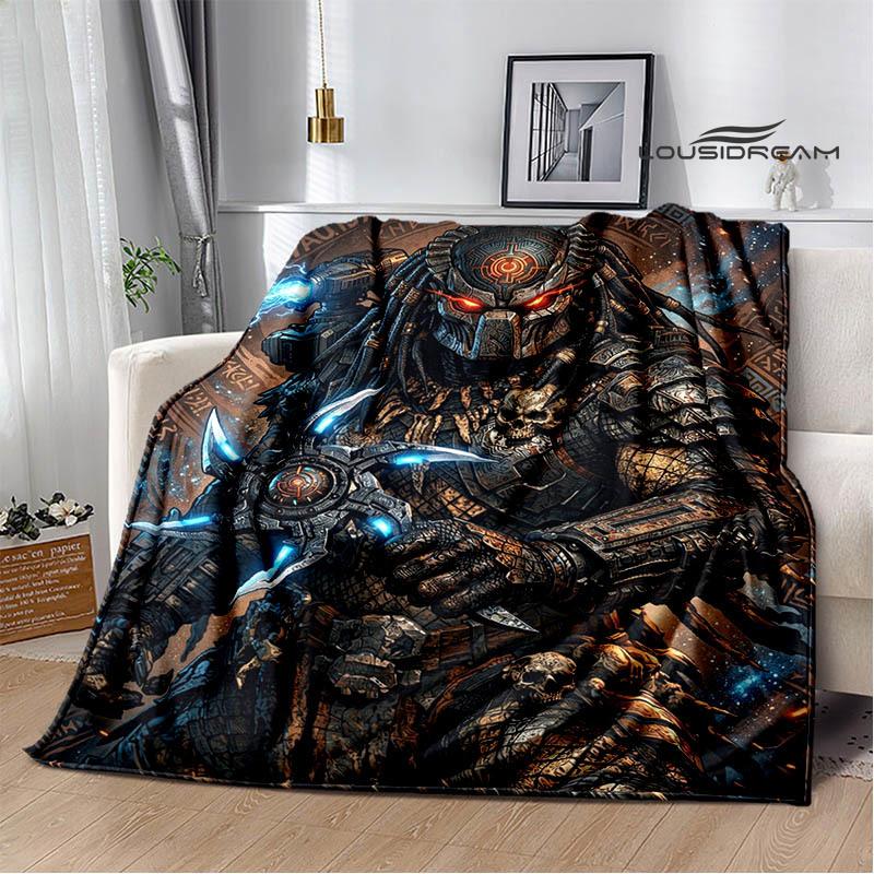 AVP Alien Vs Predator Blanket Picnic Blanket Warm Blankets Outdoor Blanket Home Bed Linings Blankets for Beds Birthday Gift