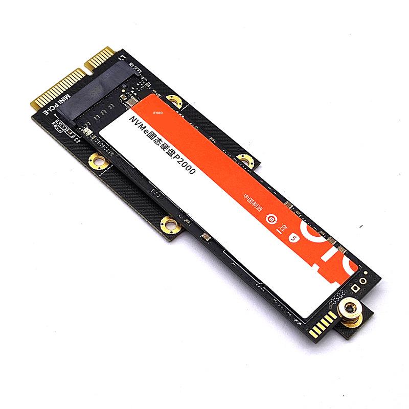 MPCI-E to Key-M M.2 NVMe Adapter Card with WiFi Interface