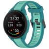 18mm 20mm 22mm Officiellt Silikonarmband För Garmin Forerunner 55 165 965 265 645 Music Mjukt armband för Gramin Venu 3S Band