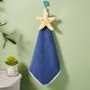 Coral Fleece Cute Cartoon Children's Hand Towel - Thick, Absorbent Small Square Towel