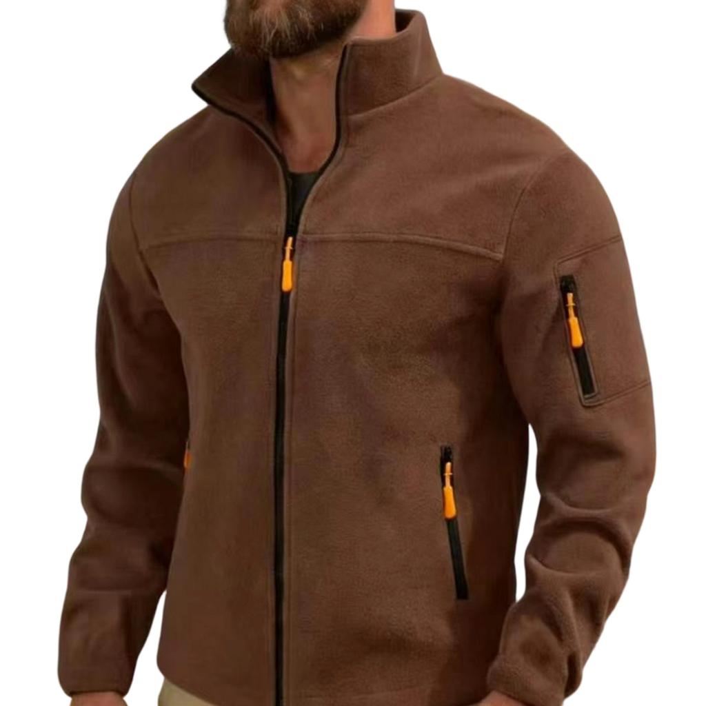 Men's Color Athletic Jacket for Outdoor Sports and Casual Wear