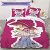 Sarah Kay Pattern Bedding Uilt Set Uilt Cover Pillowcase Home Decoration Birthday Gift (1 * Duvet Cover + 2 * Pillowcase Without Core)143