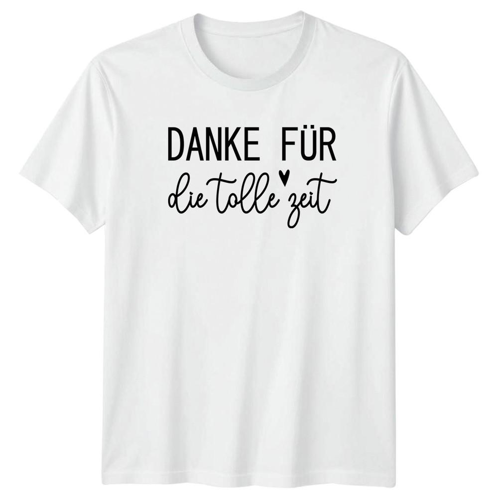 Danke Fr Die Tolle Zeit TShirt Farewell Gratitude Gift For Him And Her S