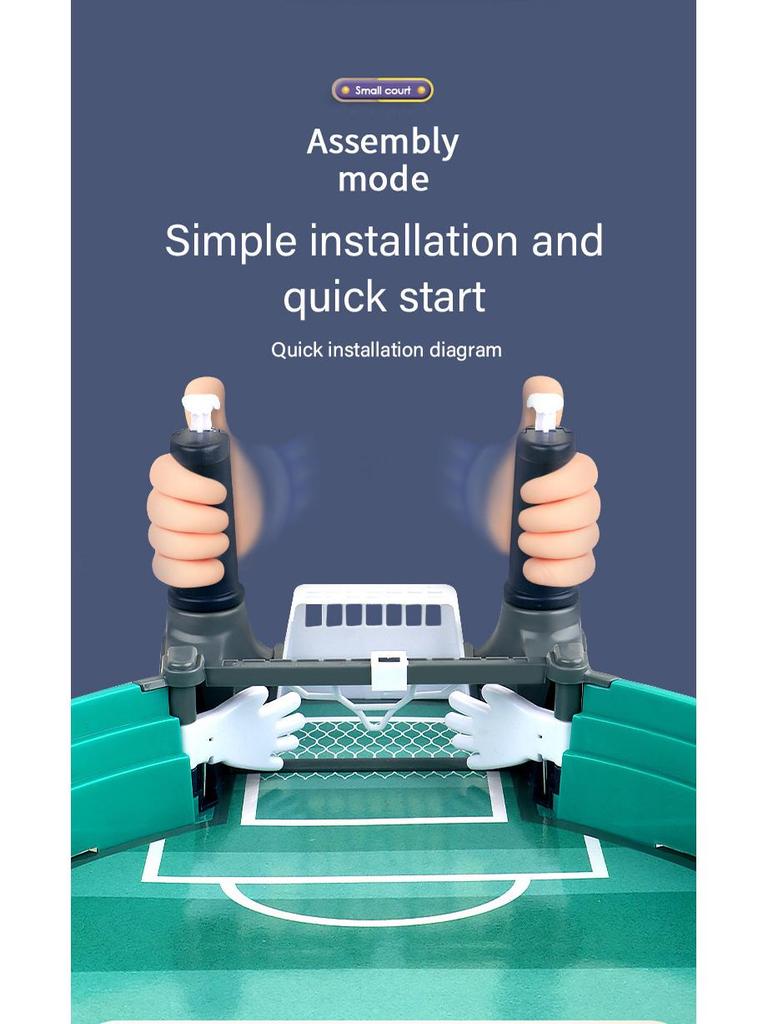 TEMU Interaktives Tischfußball-Desktopspiel für zwei Spieler für Kinder