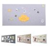 Large Felt Bulletin Board Cork Board Alternative Acoustical Wall Panel Home Office Classroom Kindergarten Wall DIY Picture Photo Decorative Board