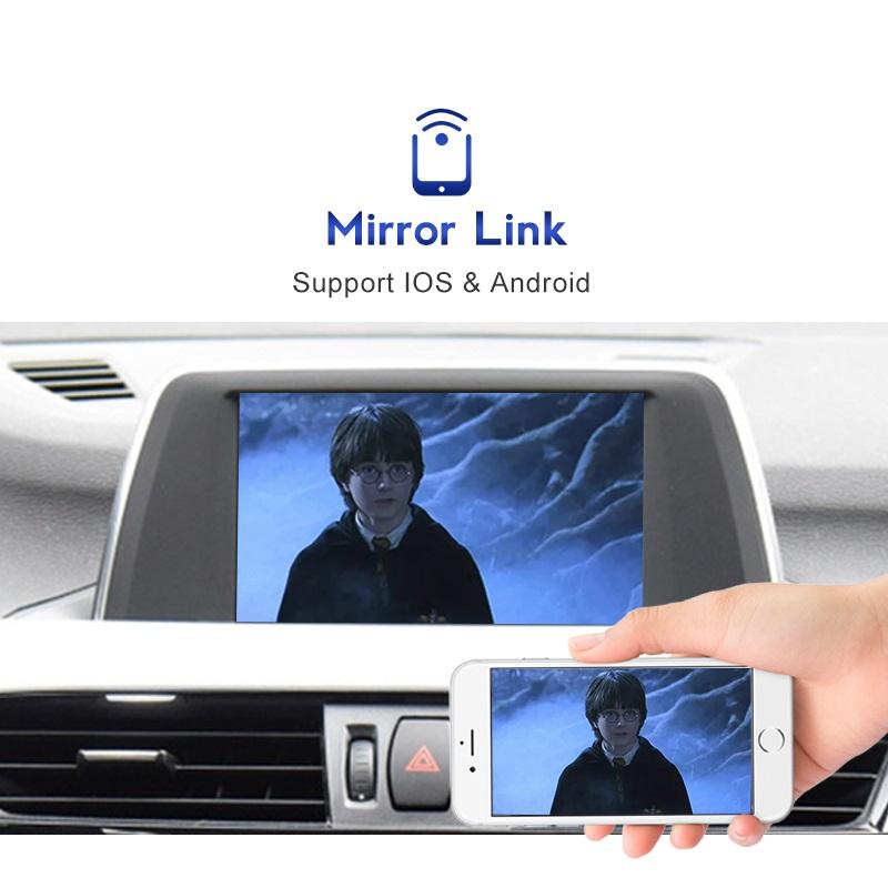 Wireless CarPlay Android Auto Interface Decoder Box For BMW 6 Series F06 F12 640D 2011-2017 CIC NBT Mirror Link AirPlay Voice BT
