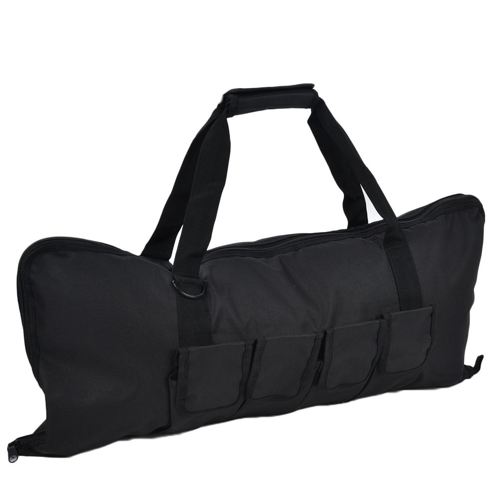 Outdoor Large Capacity Protective Casing Physical Tactics Training Shoulder Bagblack