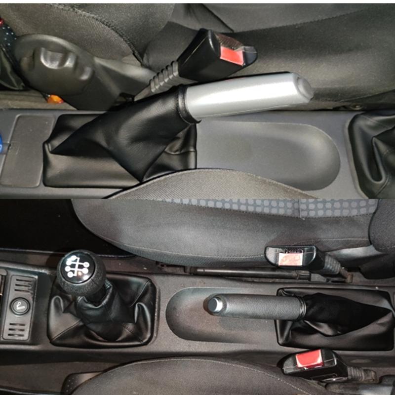 5-Gang Hand Schalthebel Knauf Handbremse Manschette Abdeckung Für Opel Corsa C (01-06) Kombination C(01-11) Tigra B (04-12)