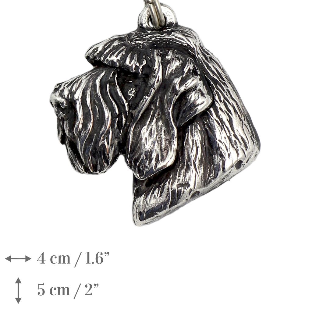 Italian Spinone, Spinone Italiano, Bracco Spinoso - Dog necklace, unique jewellery for the dog fan, unique adder pendant by Art-Dog brand