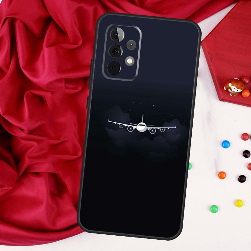 

Чехол для телефона Samsung Galaxy A56 A36 A26 A16 A05 A06 A22 A32 A52 A54 A34 A14 A55 A15 A53 A33 A35 с рисунком самолета Samsung A12