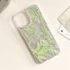 Green Bamboo Flower Camlet Texture Phone Case for Samsung Galaxy A55 A56 A36 A26 A16 A53 A06 A14 A24 A34 A54 A15 A25 A35 Cover