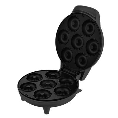 Máquina de Fazer Mini Donuts Elétrica Boa Antiaderente Revestida Lanches de Café da Manhã Sobremesas Eletrodoméstico de Cozinha