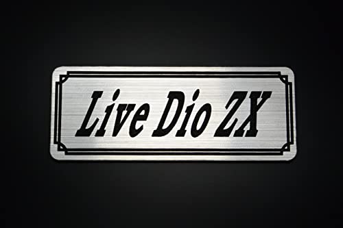 

QE-399-2 LiveDioZX Honda Live Dio ZX Live DIOZX AF35 Внешний бак Custom Parts Silver Black Original Sticker