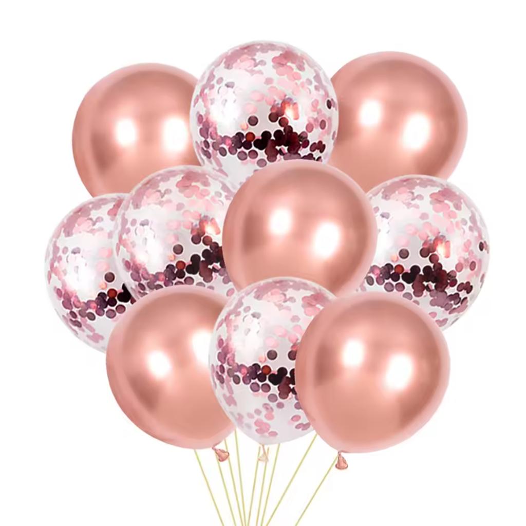 10/20pcs12Inch Golden Confetti Latex Balloons Birthday Party Decoration WeddingBalloons Decoration Balloons