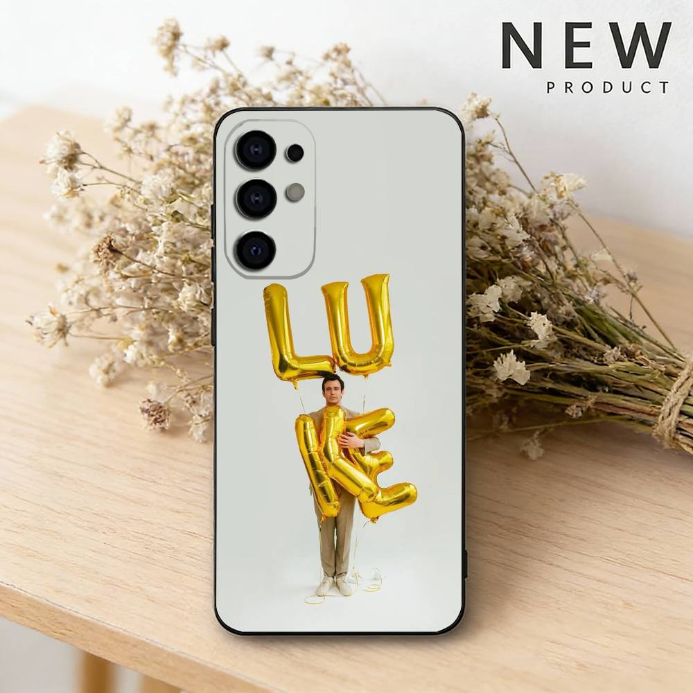 

Actor L-Luke T-ThompsonS Phone Case For Samsung S26,25,24,23,22,21,20,30,Ultra,Plus,Fe,Lite Black Shell Samsung S24
