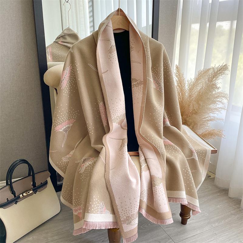 Cashmere Scarf for Women Thick Warm Winter Blanket Brand Female Luxury Quality Shawl Wrap Bufanda Poncho Echarpe Pashmina