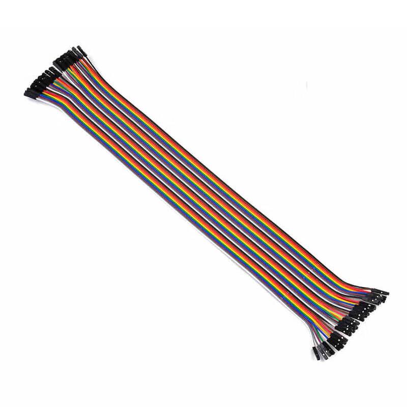 Meibaogu 40-Pin Copper Core Dupont Jumper Wire Ribbon Cable