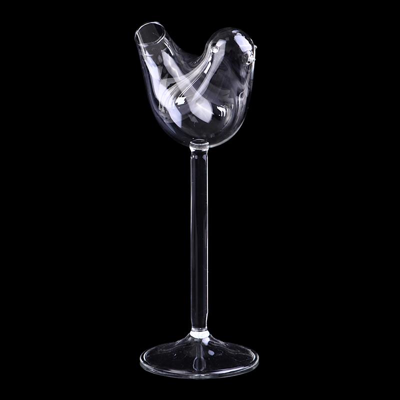 Transparent Bird-Shaped Cocktail Glasseshigh Shed Wine Glass Drinking Cup