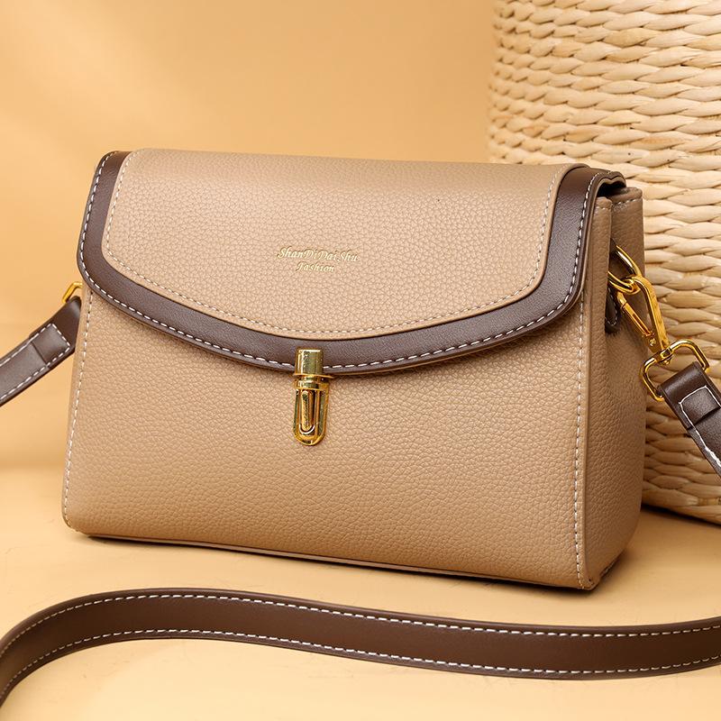 Niche Women'S Bags, Messenger Bags, Small Square Bags, Leather Shoulder Bags, Tide