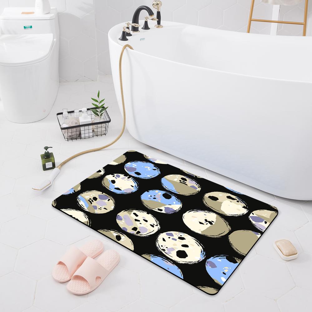 Bathroom Non-slip Absorbent Mat Toilet Shower Room Carpet Bedroom Corridor Door Mat Kitchen Floor Carpet
