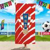 World Cup Beach Towels, Us-Canada-Mexico Football Team Microfiber Quick-Drying Absorbent Bath Towels, Sports Towels