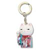 [kimmidoll] Manekineko Keychain Figure, Maneki-neko, Lucky Charm, Good Luck, Financial Fortune, Business Prosperity, Kimono, Japanese Style (YUME)