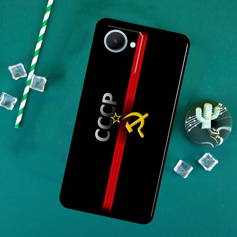 Vintage USSR CCCP For Realme 15 14 13 12 11 10 Pro Plus C65 C67 C63 C61 C55 C51 C53 C35 C75 GT6 GT7 Pro Case