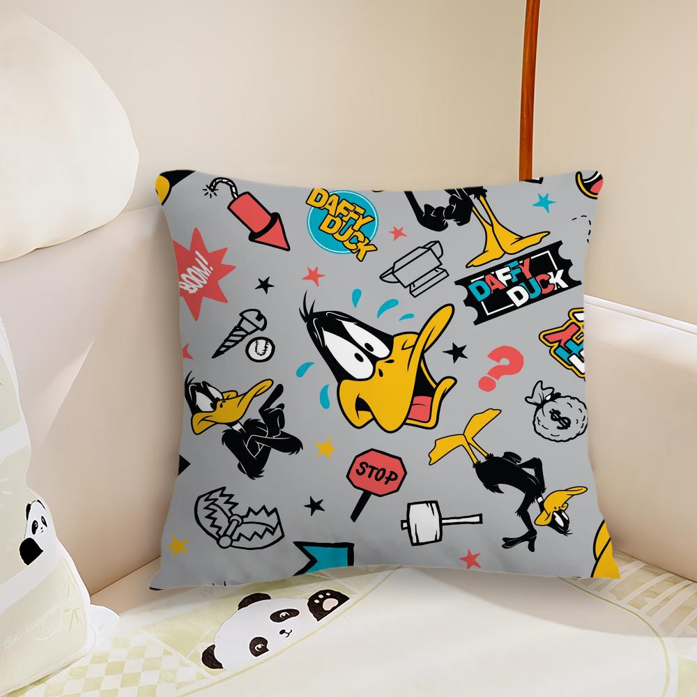 cushion Anime cover Living Cute B-Bugs Room Headboard Bedroom Office Cushion Cushion Cartoon Sofa Nap Time B-Bunny Pillow Case