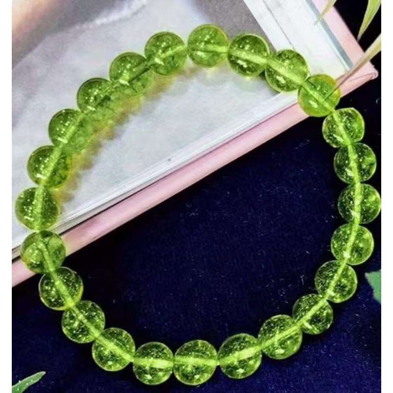 Amethyst Sunstone Lapis Lazuli Tiger Eye Handmade Agate Crystal Green Dongling Bracelet
