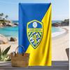 Asciugamano da Spiaggia con Stampa Leeds United Football, Asciugamano Grande Morbido ad Asciugatura Rapida per Spiaggia Campeggio Nuoto