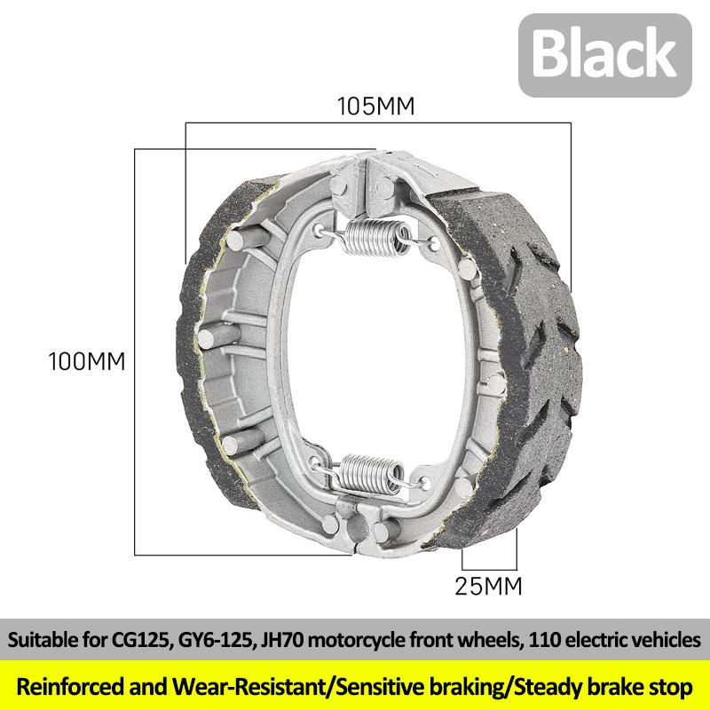 High-strength Metal Construction Motorbike Brake Pads 110 Type Brake Pads