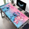 1Pc Lilo Stitch Adventure Gaming Mouse Pad Keyboard Desk Mat Non-slip Rubber Lock Edge Waterproof Computer Mousepad for Office Home Decor Y1715