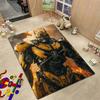 Bumblebee Battle Armor Rectangular Rug Durable Easyclean Carpet For Hallway Balcony Study Home Party Decor Halloween Gift