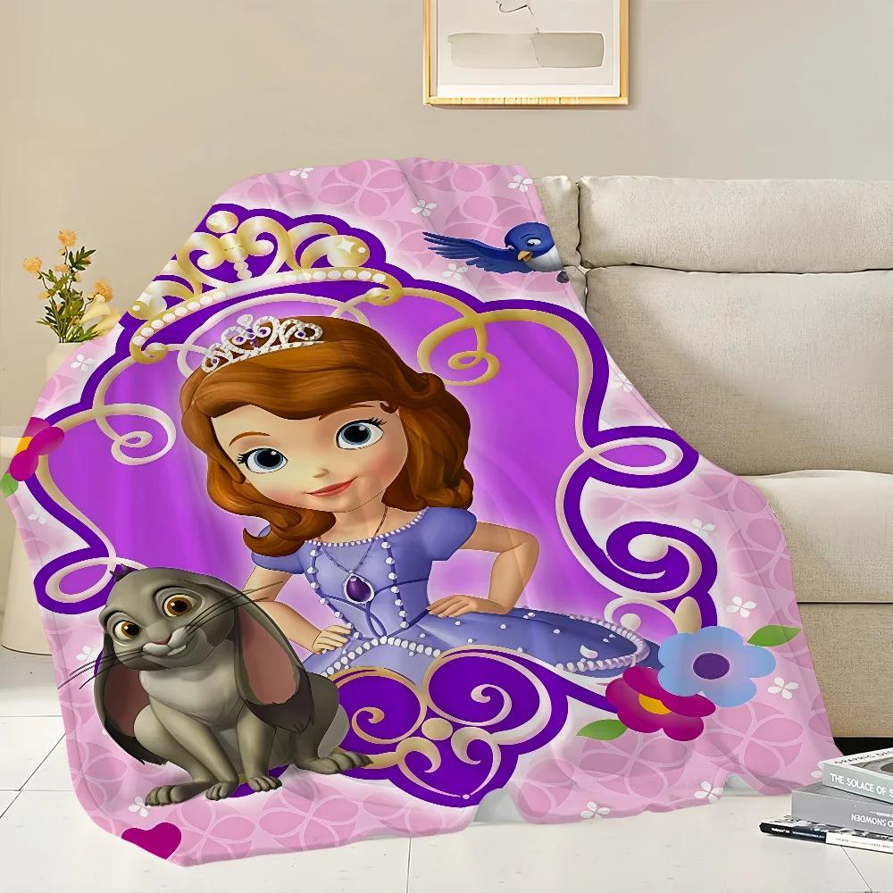 Cute Plush Throw Blanket Soft Flannel for Sofa Bedroom Travel Gift Warm Comfort for Home Office Living Room Cartoon Theme