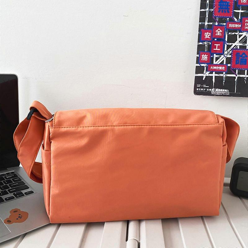 Fashion Women's Shoulder Bags High Quality Nylon Ladies Crossbody Bags Holder Handbags Waterproof Nylon Traveling Bags  Purple