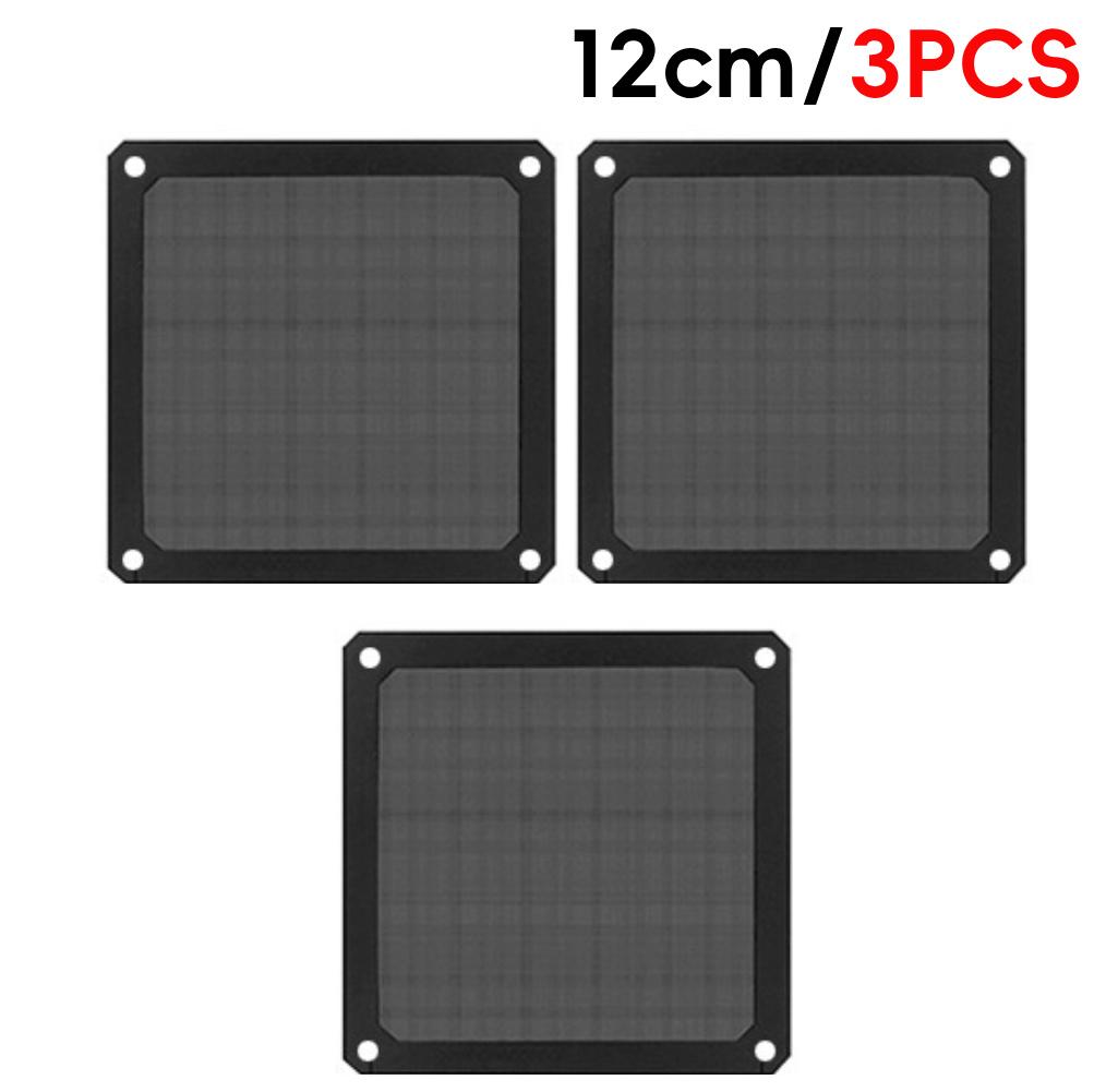 8/9/12/14cm 8-14cm Chassis Dust Filter PC Dustproof Mesh Cover Net Magnetic Frame Dust Mesh with Hole PC Cooling Fans Cover