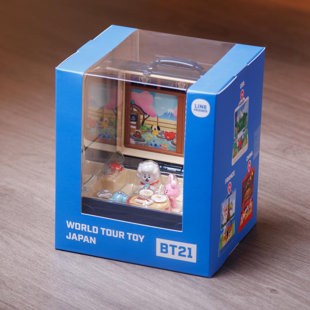 BTS collaboration luggage action anime figure Collectibles, figurine display pieces, anime figurines Christmas gifts
