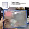 Wall Hanging File Folder Plastic Document Storage Bag Portable A4 Receipt Organizer  Home