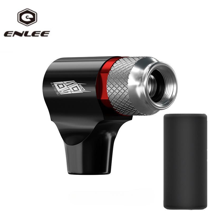 ENLEE Bicycle Carbon Dioxide CO2 Mini Pump French Nozzle Universal Inflatable Nozzle, Cycling Equipment