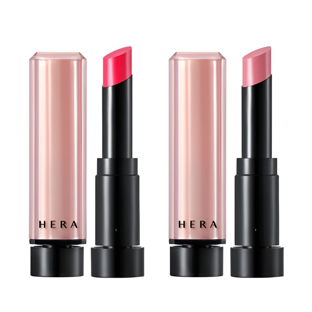 HERA Sensual Nude Balm Hydrating Tinted Lip Balm 3.5g x2 (Mute Pink + Tempting Red)